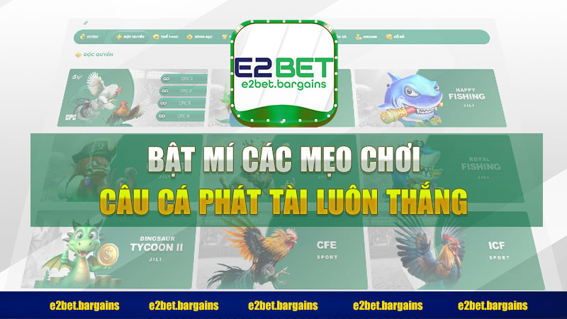 Bật Mí Các Mẹo Chơi Câu Cá Phát Tài Luôn Thắng